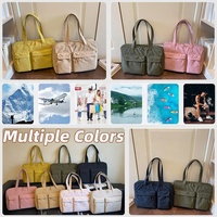 Tas Selempang Laptop Warna Solid MOQ Rendah, Portabel, dengan Kantong Penyimpanan Eksternal, untuk Olahraga, Perjalanan, Komuter, Perjalanan Singkat, Aktivitas Luar Ruangan, dan Yoga