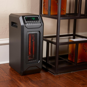 Control remoto 1000W 1500W Eco portátil interior eléctrico Vertical alto espacio calentador silencioso