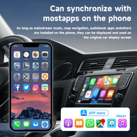 Adaptateur Ultra Mini Portable 2-en-1 CarPlay & Android Auto avec connexion USB - OEM AB060E (Garantie 1 an)