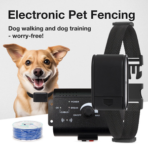 Nhà Máy Giá Vô Hình Không Dây Điện Con Chó Hàng Rào Ngoài Trời Con Chó Đào Tạo Điều Khiển Từ Xa Tiếng bíp Con Chó Sốc Cổ Áo Điện Hàng Rào - Product Image 2