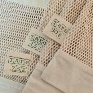 Bolsas de malla gruesa de algodón orgánico, productos personalizados, conjunto de 3 unidades, <span class=keywords><strong>2022</strong></span> - Product Image 5