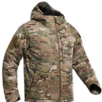 Vêtements Tactiques G8 M65 Spy Puffer Softshell Imperméable Noir Camouflage Polaire Hommes Extérieur Hiver Vestes Tactiques