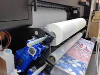 Mesin Printer Sublimasi 8 Kepala untuk Cetak Kaos, Printer Inkjet Digital Format Besar, Warna Cerah, Kualitas Tinggi