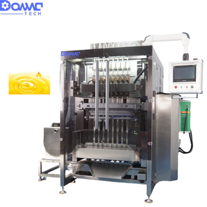 Emballage de liquide de rince-bouche multi-voies entièrement automatique facile à utiliser pour la machine à emballer de sac de bâton d'énergie de sachet de boisson de jus d'huile - Product Image 4