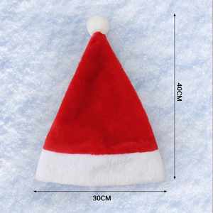 Gorros Navideños Personalizados al por Mayor con Logotipo, Gorro de Terciopelo Largo y Corto, Nuevo Gorro de Santa Claus para Fiestas Navideñas - Product Image 6