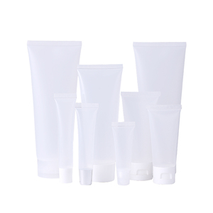 10g-200g Transparent Frosted PE Tubes with Screw Cap Custom Logo Printing & Hot Stamping Cosmetic Packaging - Product Image 6