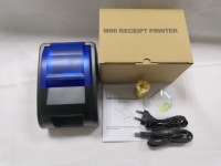 Imprimante thermique de reçus Hoin, prix d'usine, 58 mm, multi-langues, économique, imprimante de tickets pour magasin, pour téléphone Android iOS, ordinateur