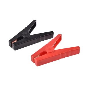 Pinces crocodile Connecteur <span class=keywords><strong>de</strong></span> câble en acier galvanisé <span class=keywords><strong>pour</strong></span> CalTrucks Jump Starter Kit d'outils d'urgence <span class=keywords><strong>pour</strong></span> batterie <span class=keywords><strong>de</strong></span> secours - Product Image 3