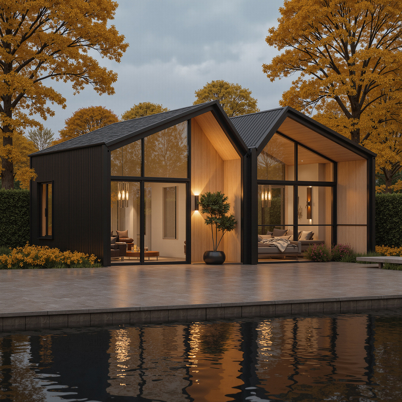 China Casa Modular 2 Bedroom Ready