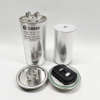 Condensateur de moteur AC double Type, 6.5UF, 450V, norme bb65, IEC60252
