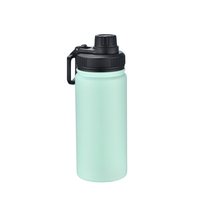 Bouteille d'eau en acier inoxydable, sport, double paroi, isolation sous vide, cyclisme, anti-fuite