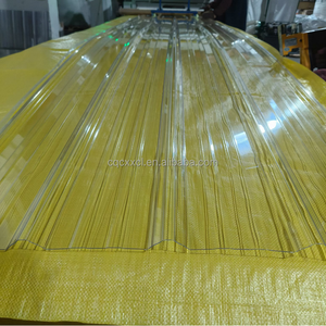 Lámina corrugada de policarbonato transparente de plástico transparente ligero para techos de invernadero de estilo de diseño moderno - Product Image 3