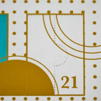 Boîte cadeau calendrier de l'Avent personnalisée en usine avec insert