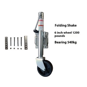 Jack kéo tay bằng thép không gỉ 1200 lbs của Mỹ, phụ kiện cho xe RV, với chân 0kg, ống thép liền mạch dành cho du thuyền và xe kéo RV - Product Image 3