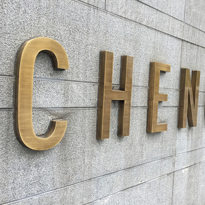 Nhà Máy Bán buôn tùy chỉnh kinh doanh Logo 3D kim loại LED chữ ký kim loại LED chiếu sáng dấu hiệu dẫn đăng ký Hội Đồng Quản trị cho quảng cáo - Product Image 3