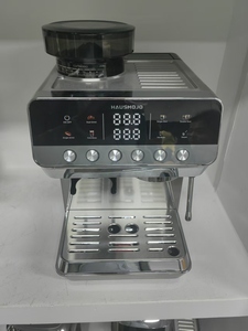 Cafetera Espresso Semiautomática con Tanque de Agua de 1.8L, Espumador de Leche, Vaporizador, Acero Inoxidable - Product Image 5