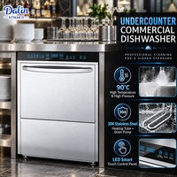 Lave-vaisselle sous le comptoir en acier inoxydable 304 Lave-vaisselle commercial à haute efficacité de travail pour la cuisine de Hotles de restaurant