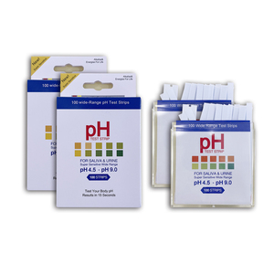 Strisce Reattive per Test Urinario e Salivare ad Alta Sensibilità, Gamma 4.5-9, per Uso Domestico, Supporto OEM - Product Image 2