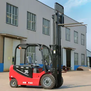 3 Ton Long Fork Lifting Electric Forklift Factory New Electric Forklifts High Quality Warehouse Battery Forklifts With Charger