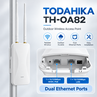 Point d'accès sans fil extérieur AC1200 avec deux ports 100 Mbps, VLAN, couverture jusqu'à 200 m, étanche IP65, double bande, fabricant