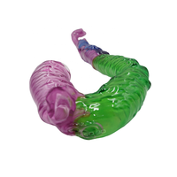 Modèle de vaisseau sanguin de haute précision coquille couleur silicone transparent modèle médical résine artisanat service d'impression 3d