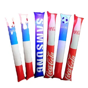 2023Cheap thunders sticks promotional party concert sport fans event noisemaker led bang bang sticker Inflatable cheering sticks