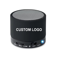 Cadeaux promotionnels Offre Spéciale Mini haut-parleurs portables forme ronde haut-parleur sans fil basse son petit multimédia musique BT haut-parleur