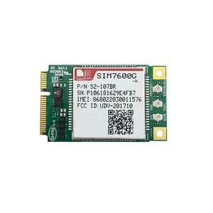 Unlocked SIMCom SIM7600E/SIM7600E-H/SIM7600G/SIM7600A/SIM7600JC/ MINI PCIE LTE Cat4 Module