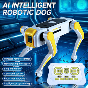 Cão Robô Controlado por IA DWI Dowellin, Robô Eletrônico Multifuncional de Programação com Luzes para Crianças - Product Image 3