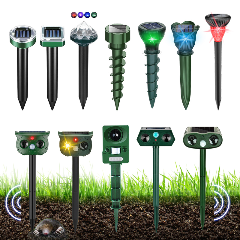 Ultrasonic Solar Powered Rellpent Outdoor Pest