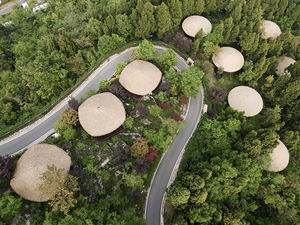 Chalet préfabriqué en bois, maison de villégiature, terrasse extérieure, cabane en rondins, lodge de <span class=keywords><strong>plage</strong></span> et de forêt avec hôtel en <span class=keywords><strong>chalets</strong></span> modulaires, hébergements - Product Image 6