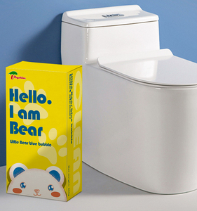 <span class=keywords><strong>2023</strong></span> Venta caliente Hello Bear Blue Toilet Bubble para limpiador de inodoro 180G - Product Image 5