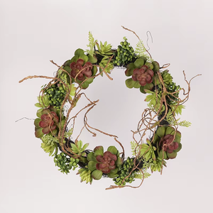 <span class=keywords><strong>Guirnalda</strong></span> <span class=keywords><strong>de</strong></span> <span class=keywords><strong>Flores</strong></span> Artificiales <span class=keywords><strong>de</strong></span> Alta Calidad, Hojas <span class=keywords><strong>de</strong></span> Hiedra, Decoración Navideña para Interiores/Exteriores, Resistente al Agua, Ecológica, <span class=keywords><strong>de</strong></span> Plástico - Product Image 2