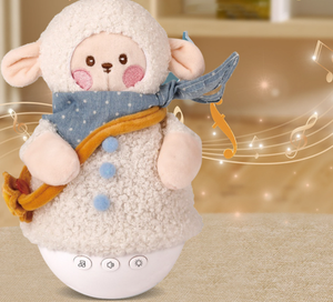 Novedad Animal Sleep Doll calmante con música y luz Educativo Radio Control <span class=keywords><strong>Joker</strong></span> Tumbler Toy para BEBÉ - Product Image 3