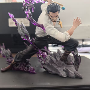 Figuras de Anime de Una Pieza, Juguetes de Postura de Combate DE <span class=keywords><strong>LA</strong></span> Cumbre de Batalla Decisiva, Dracule Mihawk, 35cm, Nuevo - Product Image 6