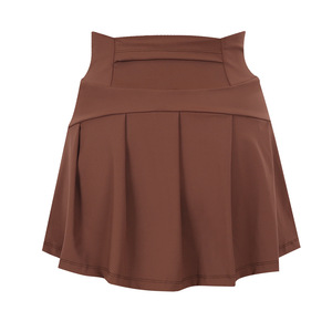 Falda Deportiva de Tenis con Cuentas, Marca Original, Auténtica, de Seda Helada, para Mujer, de Cintura Alta, Transpirable, con Bolsillos - Product Image 3