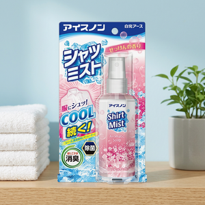 Convenient Ice Non Soap Scent Cooling <b>Spray</b> (100mL)-Cool Refreshing Laundry & Fabric Mist - Product Image 1