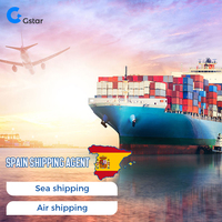 Agent de transport maritime rapide vers l'Espagne, la Finlande, les États-Unis, y compris les services express LCL, FedEx, UPS Express, 20+ ans d'expérience