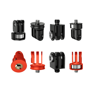 Cơ sở phát hành nhanh kim loại 1/4 với Ba khe cắm thẻ & cơ sở Bộ chuyển đổi chuyển đổi mini cho camera hành động GoPro hero13 Xiaoyi - Product Image 5