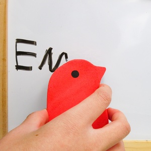 Gomme magnétique personnalisée en <span class=keywords><strong>feutre</strong></span> EVA pour tableau <span class=keywords><strong>blanc</strong></span>, motif pingouin, pour enfants, vente en gros, pas cher, pour bureau et école - Product Image 5
