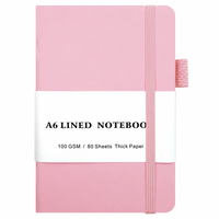 Firmengeschenk Notizbuch-Set A6 PU-Leder Journal Mit Metallstift in Geschenkbox für Mitarbeiter-Anerkennungsprogramme