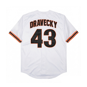 Maillots de baseball rétro pour hommes, version nostalgique, cousus, 24 Willie Mays, 22 Will Clark, 43 Dave Dravecky, 44 Willie McCovey, tailles S-3XL - Product Image 2
