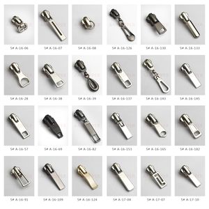 Vários estilos <span class=keywords><strong>Zipper</strong></span> Pull Tabs Atacado <span class=keywords><strong>Zipper</strong></span> Slider Para Saco Garment 3 5 8 Logotipo Personalizado <span class=keywords><strong>Zipper</strong></span> Cabeça Metal Slider Extrator - Product Image 3
