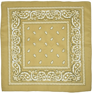 بانداناس مربعة كلاسيكية بنقشة بيزلي مصنوعة من البوليستر المعاد تدويره 100٪ بتصميم هيب هوب مخصص وشعار مطبوع بالجملة - Product Image 5