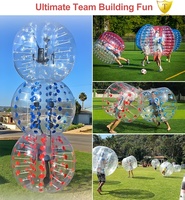 Ballon de football à bulles écologique en TPU, ballon gonflable pare-chocs, ballon humain, ballon hamster, sports scolaires