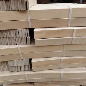 High Quality Bent Curved Bed Base Slat Birch Wooden Plywood Sprung LVL Bed Slats