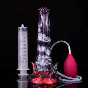 NNSX Dildo éjaculateur avec ventouse, pulvérisation de liquide, dildo éjaculateur en forme de <span class=keywords><strong>cheval</strong></span>, dildo éjaculateur anal, stimulation de la prostate, jouets sexuels pour hommes - Product Image 3