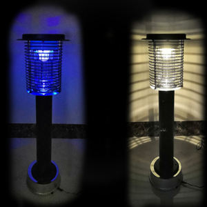 태양 모기 태양 모기 빛 구충제 지능형 조명 제어 잔디 버그 재퍼 곤충 해충 제어 킬러 램프 - Product Image 3