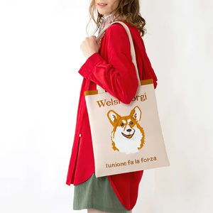 Bolso bandolera de poliéster de gran capacidad, nuevo estilo, con estampado de cachorro, informal. - Product Image 2