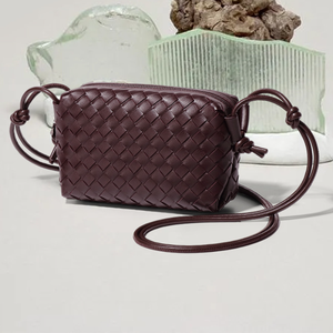 Sac à bandoulière pour femme tissé à la main carré, nouveauté, sacs <span class=keywords><strong>de</strong></span> luxe pour femme - Product Image 6